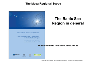 State of Baltic Rim Competitiveness