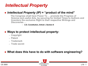 ip - The College of Engineering at the University of Utah