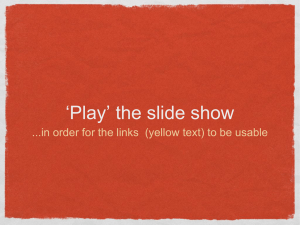 'Play' the slide show