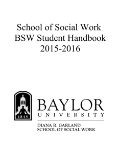 BSW Student Handbook