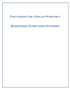The Knowledge Innovation Economy