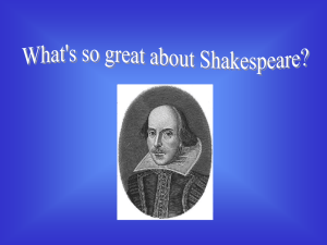 The Two Things That Make Shakespeare Worth Reading