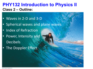 Sinusoidal Waves