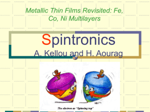 Spintronics