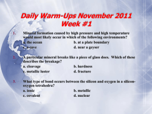 Daily Warm-Ups November 2011 Week #1