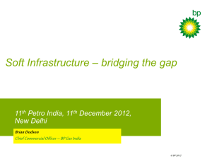 Soft Infrastructure – bridging the gap