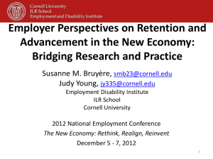 C4-Employer Perspectives on Retention and Advancement in the
