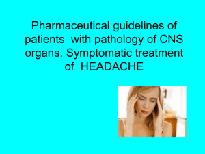 Other benign headaches