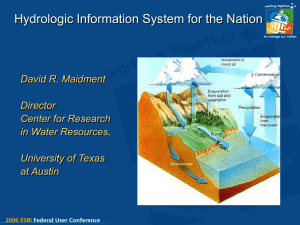 CUAHSI Hydrologic Information System