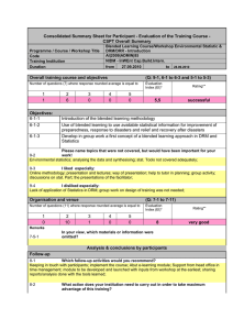 Consolidated Summary