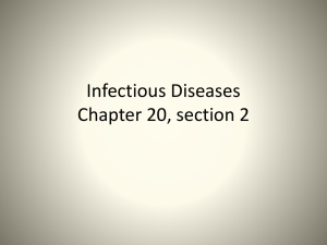 (or infectious) disease