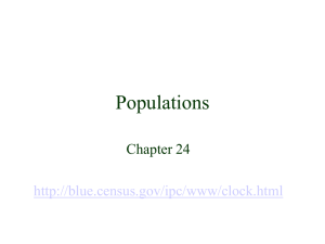 Populations