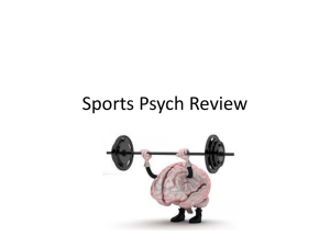 Sports Psych Review