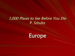 1000 Places to See Before You Die P. Schultz