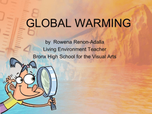 global warming - TryScience.org