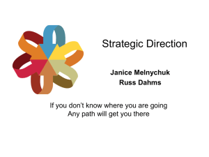 Strategic Direction - Board Leadership Edmonton