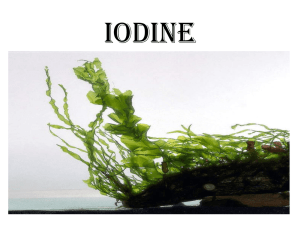 iodine - Introduction