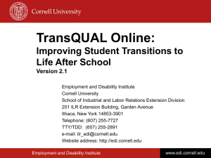 TransQUAL Powerpoint Presentation