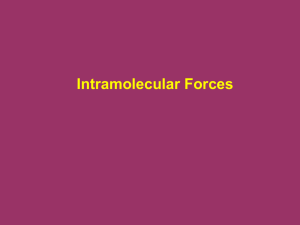 Polarity and Intermolecular Forces