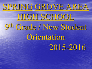 HERE - Spring Grove Area School District