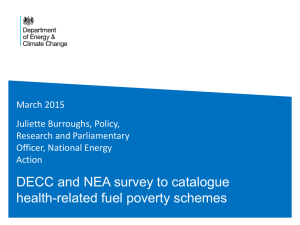 NEA local survey summary