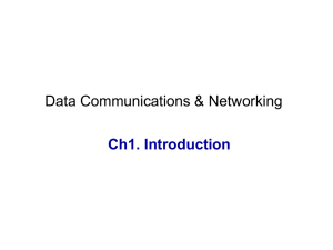 CIS 321 Data Communications & Networking