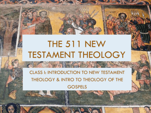 The 511 new testament theology