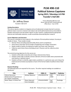 Catalog Description - Texas A&M University