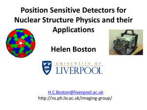 Position Sensitive Detectors for Nuclear Structure Physics and their