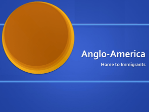 Anglo-America - Geography For Life Home