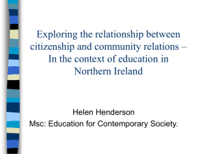 Exploring the relationship between citizenship and