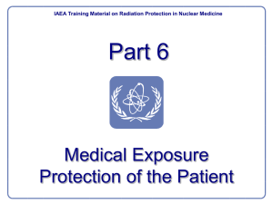 Radiation Protection in Nuclear Medicine