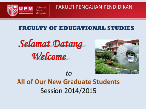 Doctor of Philosophy (PhD) - fakulti pengajian pendidikan