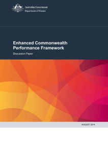 An enhanced Commonwealth performance framework