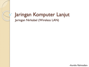 Jaringan Komputer Lanjut