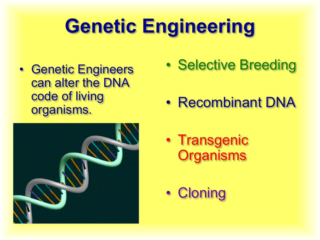 genetic-engineering