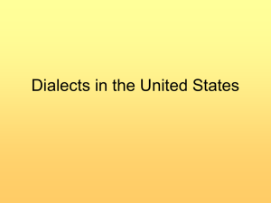 Dialects in the United States