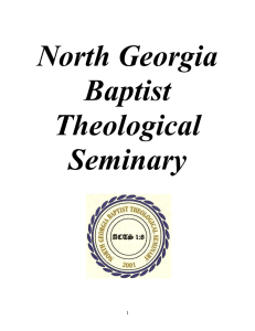 North Georgia Baptist Theological Seminary