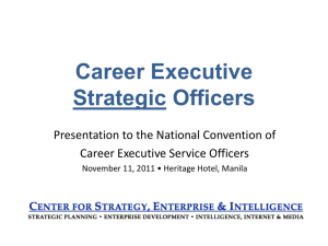 Adaptive challenge - Career Executive Service Board