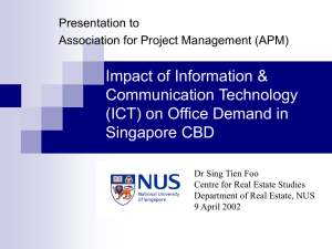 Impact of Information & Communication Technology (ICT) on Office
