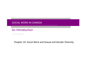 SOCIAL WORK IN CANADA An Introduction Third Edition