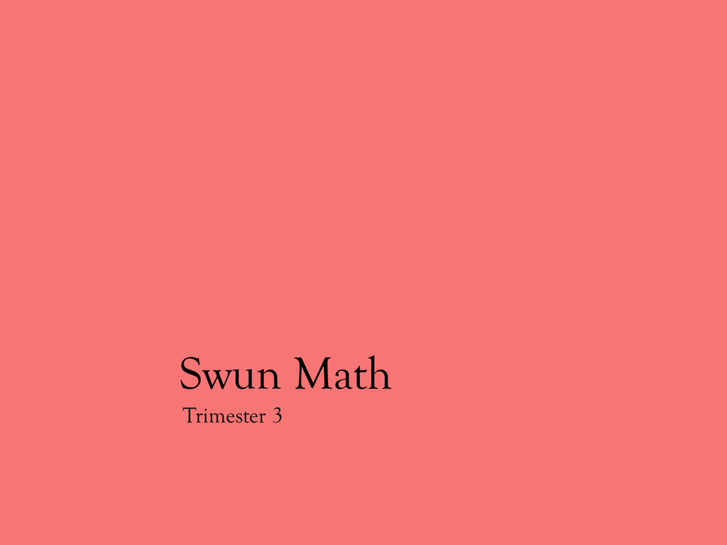 swun-math