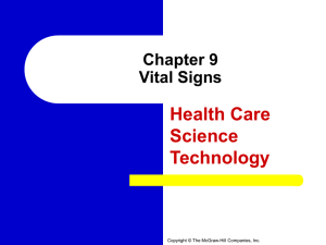 Chapter 9 Vital Signs