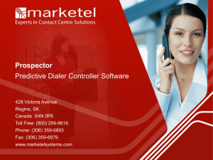 PowerPoint - MarkeTel Systems