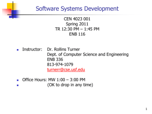 Software Systems Development Syllabus