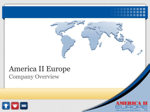 America II Europe, Ltd.