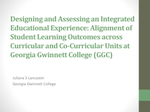 PPT For Webinar - Georgia Gwinnett College