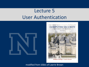 User Authentication