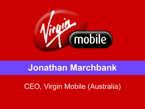 Virgin MVNO in Australia