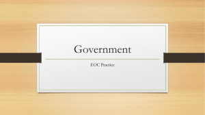 Government Study Guide EOC